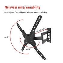 Držák konzolový pro TV 26–60" (65–152 cm)