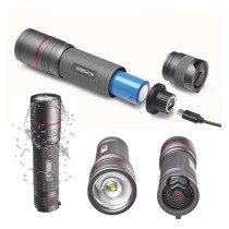 CREE LED įkraunamas metalinis žibintuvėlis Ultibright 90, 1200 lm