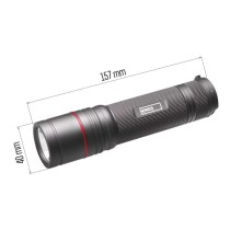 CREE LED įkraunamas metalinis žibintuvėlis Ultibright 90, 1200 lm