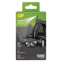 CREE LED nabíjecí čelovka GP Xplor PHR19, 1200 lm
