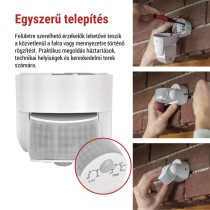 EMOS Mozgásérzékelő (PIR) IP65 1200W