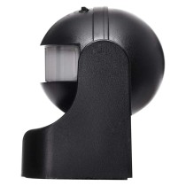 PIR kustību sensors, IP44, 1200 W, melns