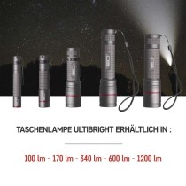 CREE LED Metall-Taschenlampe Ultibright 60, 170lm, 1xAA