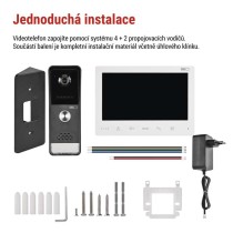 Sada domovního videotelefonu EM-LS07HD