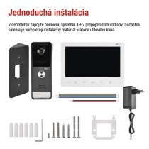 Sada domáceho video vrátnika EM-LS07HD