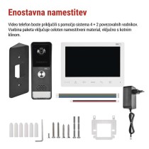 Komplet domačega video domofona EM-LS07HD