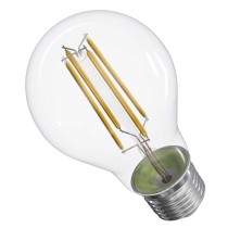 LED žiarovka Filament A60 / E27 / 8,5 W (75 W) / 1 055 lm / teplá biela / stmievateľná