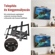 Konzolos TV falitartó 32–98" (81–249 cm)