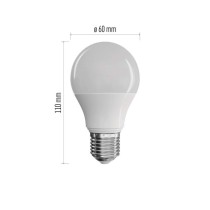 LED žarnica Classic A60 / E27 / 7,3 W (50 W) / 645 lm / toplo bela