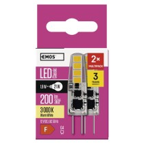 LED izzó Classic JC / G4 / 1,9 W (21 W) / 200 lm / meleg fehér