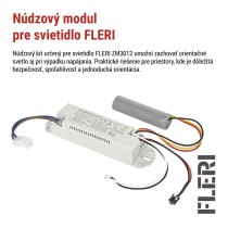 Modul núdzového osvetlenia pre ZM3012 FLERI, 1 W/3 h