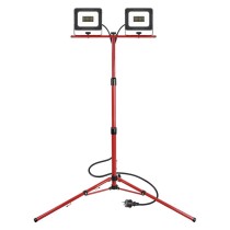 LED-prožektor ELION 2×30W + kolmjalg, punane, neutraalne valge