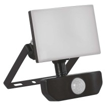 LED prožektorius TAMBO su judesio jutikliu, 10 W, 1000 lm, juodas