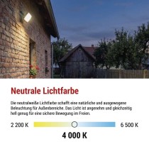 LED-Fluter TAMBO EVO, 30 W, 3000 lm, IP65, schwarz