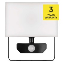 LED reflektor TAMBO s senzorjem gibanja, 30 W, 3000 lm, črn