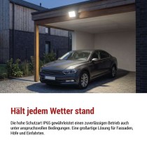 LED-Fluter TAMBO EVO, 50 W, 5000 lm, IP65, schwarz