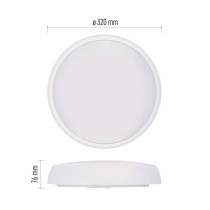 LED-valgusti FLERI, 20 W, soe-külm valge, IP65