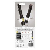 360° COB LED svetilka kovinska, 270 lm, 2x AA