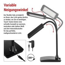 LED Schreibtischlampe EDDY, schwarz