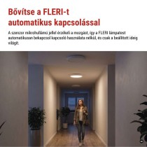 Mikrohullámú érzékelő (mozgásérzékelő) a ZM3012 FLERI-hez, IP20, fehér