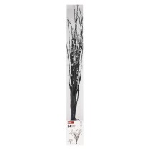 LED větvička s perlami, 60 cm, 3x AA, vnitřní, teplá bílá, časovač