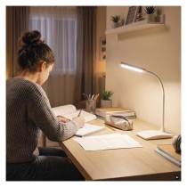 Lampa biurkowa LED EDDY biała, WW/NW/CW