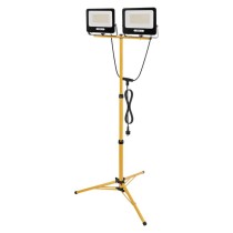 LED reflektor GLARO 2×100W + trinožni stativ, nevtralna bela