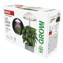 Lampa LED GROW do uprawy roślin 5 W, timer, biała
