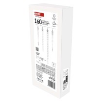 LED kalėdinė girlianda – varvekliai, 6 vnt., 2 m, lauko ir vidaus, šaltai balta