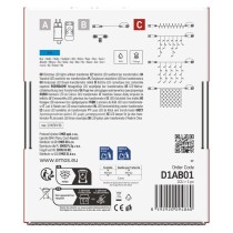 Standard LED spojovací vánoční řetěz, 10 m, venkovní i vnitřní, modrá