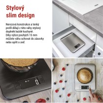 Digitální kuchyňská váha EV012, stříbrná
