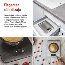 Kuhinjska tehtnica EV012, srebro