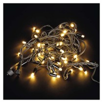 Premium LED spojovací řetěz blikající černý – rampouchy, 3 m, venkovní, teplá bílá