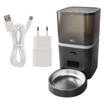 GoSmart Futterspender Pet Care mit Kamera, 6 l, schwarz, Wi-Fi