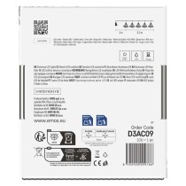 LED svetlobna veriga – svetleče cvetlice, nano, 5,2 m, notranja, hladna bela, časovnik