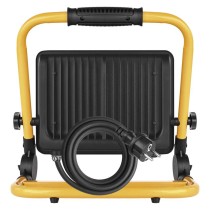 GLARO 100 W-os LED-reflektor, sárga-fekete, IP65, 10 000 lm, semleges fehér