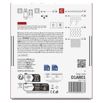 Standartinė LED jungiamoji girlianda, 10 m, lauko ir vidaus, raudona