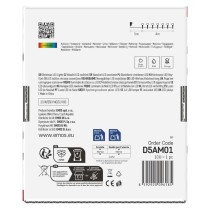 Dekoracje - 40 LED big cherry 4m IP44 multikolor, biały przewód, IP44, timer