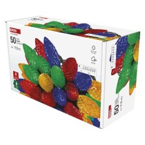 LED božična veriga, barvne žarnice, 9,8 m, večbarvna, večnamenska