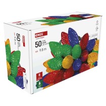 LED božična veriga, barvne žarnice, 9,8 m, večbarvna, večnamenska