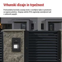 Kamera GoSmart za monitor IP880B 2WIRE in domači video domofon IP-880A 2WIRE, 3 gumbe