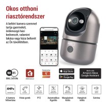 GoSmart Beltéri forgatható kamera IP‑220W wifivel