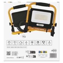 LED prožektorius „GLARO“ 50 W, geltonas ir juodas, IP65, 5000 lm, neutrali balta