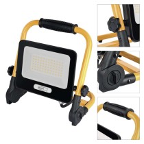 LED prožektorius „GLARO“ 50 W, geltonas ir juodas, IP65, 5000 lm, neutrali balta
