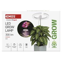 LED GROW pestovateľská lampa 8 W, časovač, stmievateľná, biela