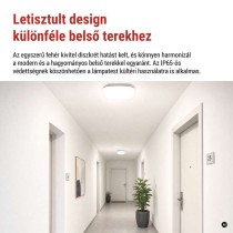 EMOS LED mennyezeti lámpa DORI EVO, 24W, Természetes fehér