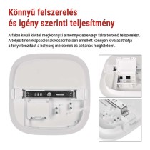 EMOS LED mennyezeti lámpa DORI EVO, 24W, Természetes fehér