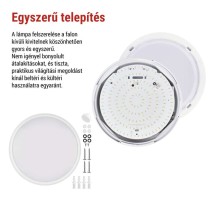 EMOS LED mennyezeti lámpa FLERI 20W 20000lm, állítható színhőmérséklet
