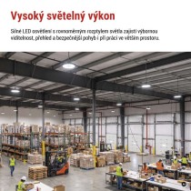 LED průmyslové závěsné svítidlo HIGHBAY CIRUS 150W