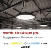 LED průmyslové závěsné svítidlo HIGHBAY CIRUS 150W
